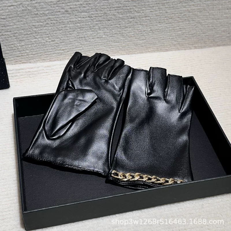 Demi-season solid polyurethane short gloves, keep warm set