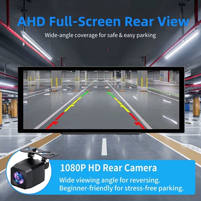 4K dashcam, car – Simsiz CarPlay və Android Auto