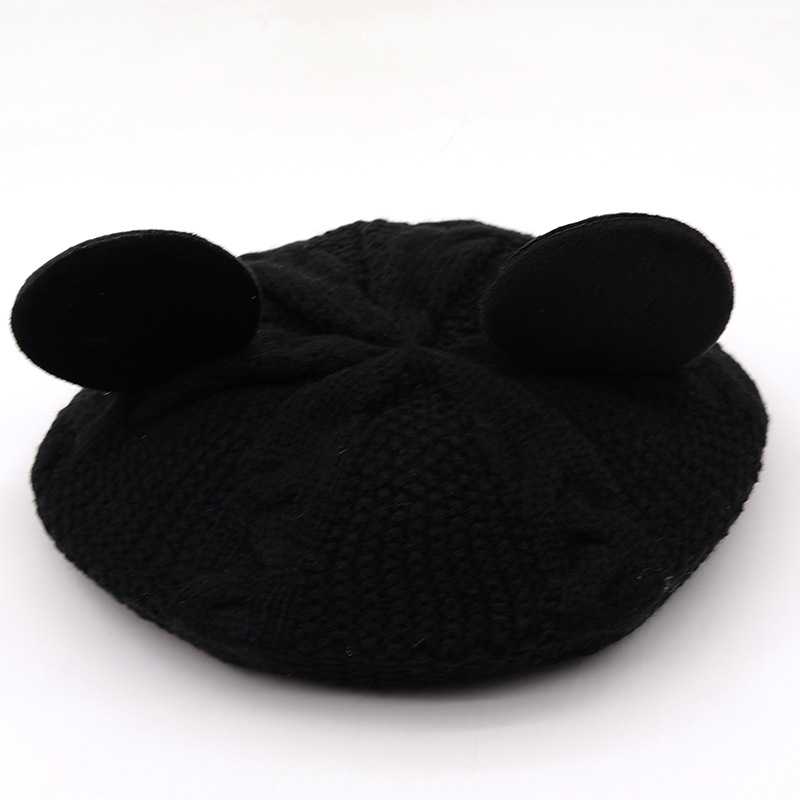 Mouse Ears Children's Knitted Woolen Hats display picture 5