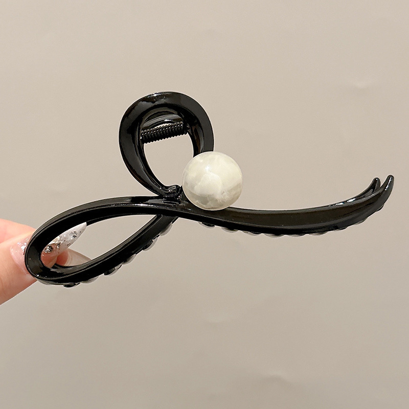 Diseño coreano de tiburón pinza de cabello agarrar tocado grande tarjeta de cabello de aire perezoso de alta calidad pinza de cabello agarrar mujeres