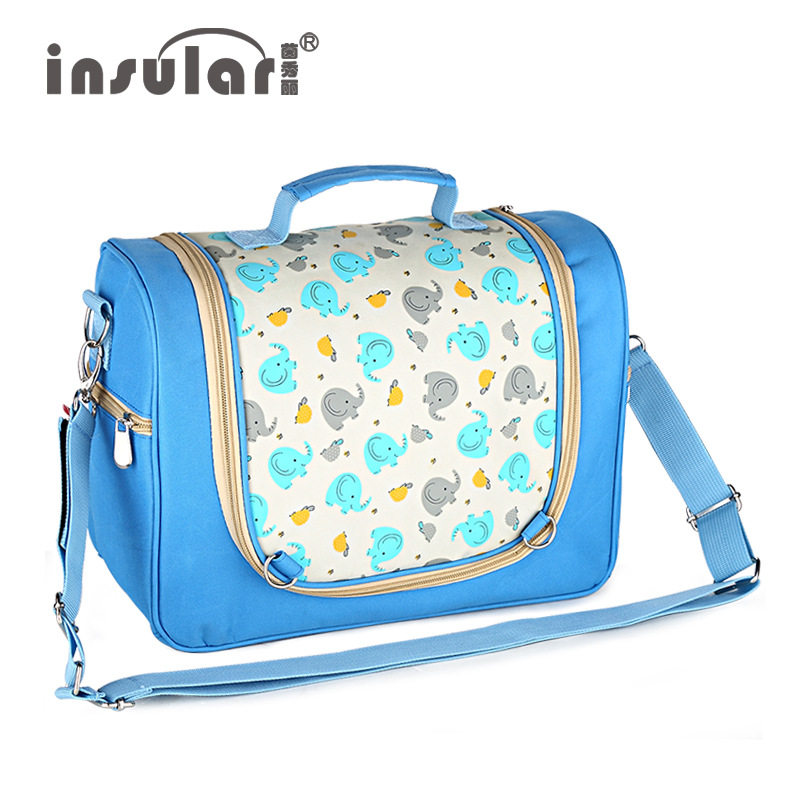 Cross-border New Cartoon Baby Stroller Hanging Bag Baby Stroller Special Multifunctional Mummy Bag Simple Mother and Baby Bag