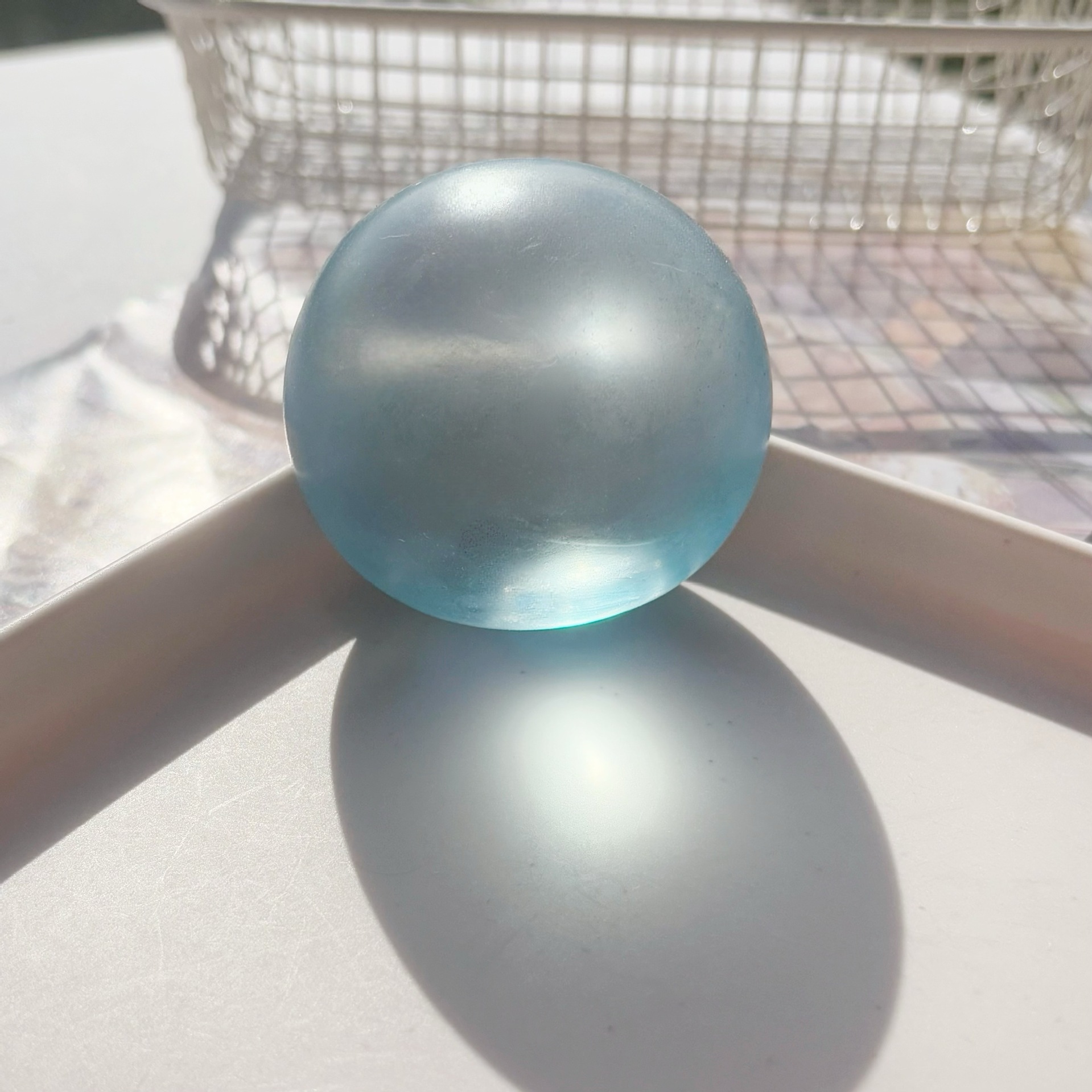 5cm blue handmade ball [maltose style]