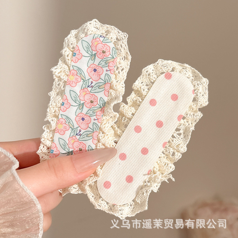 儿童甜美花边刘海贴前额碎发整理神器女童可爱魔法贴小女孩魔术贴|undefined
