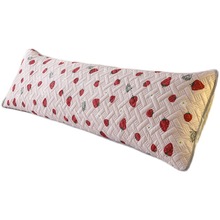 5DSU批发送夹棉防水枕套情侣枕加大枕芯长款1.2米1.5米1.8双人家