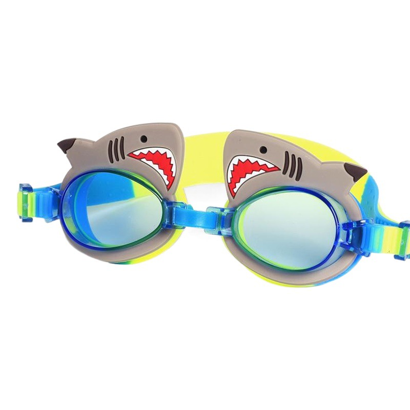 子供3-16歳水泳鏡アニメ水泳眼鏡卸売り子供水泳鏡防水防霧水泳鏡ゴーグル
