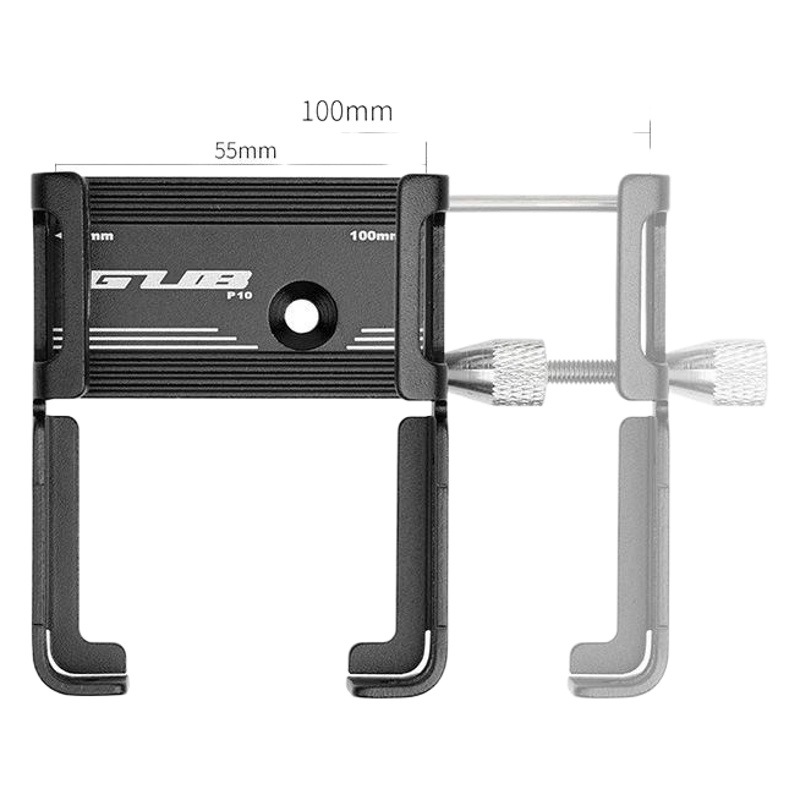 GUB P10 aluminum alloy bicycle mobile phone bracket fixed navigation battery electric car motorcycle bicycle