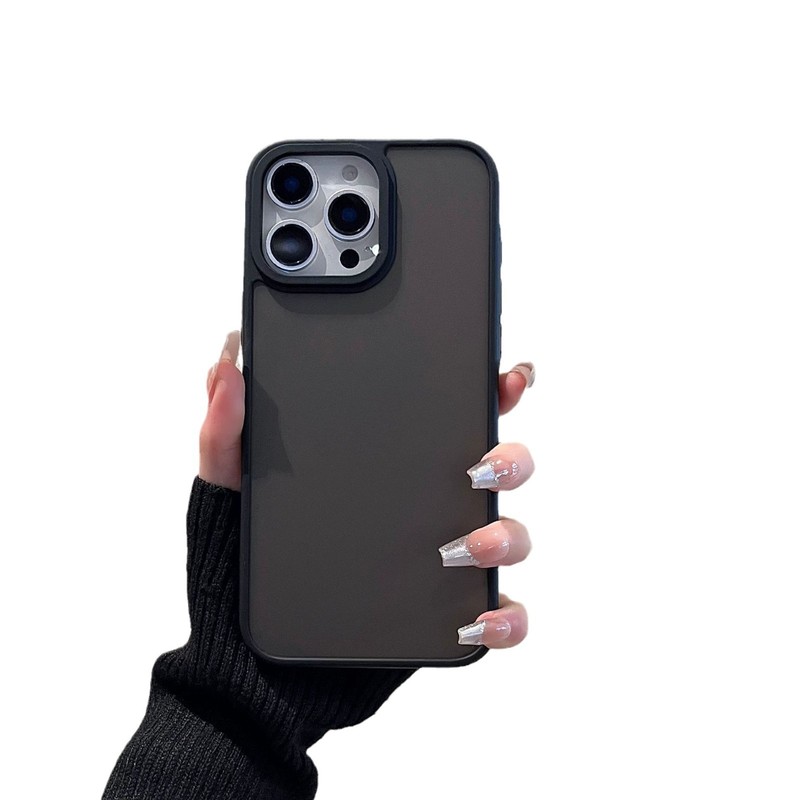 非粘着指紋フロスト新製品適用アップル15携帯ケースIP 16promax卸売り14半透明フロスト|undefined