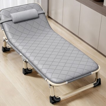 Folding Single Bed for Home Use, Multifunctional Nap Bed for Office, Widened Adult Nap Bed, Portable Outdoor Recliner Folding Single Bed for Home Use, Multifunctional Nap Bed for Office, Widened Adult Nap Bed, Portable Outdoor Recliner