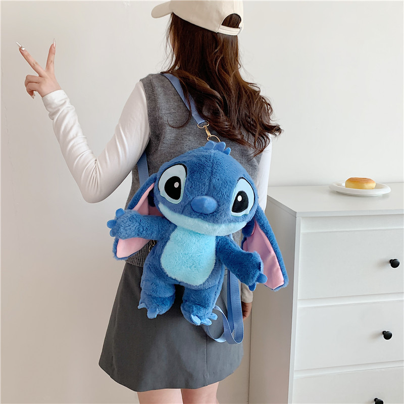 Pequeña venta al por mayor Stitzi felpa dibujos animados mochila niña linda ins bandolera regalo para padres e hijos image 14