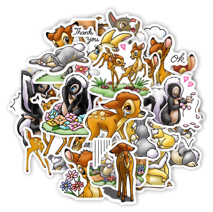 Cartoon waterproof sticker