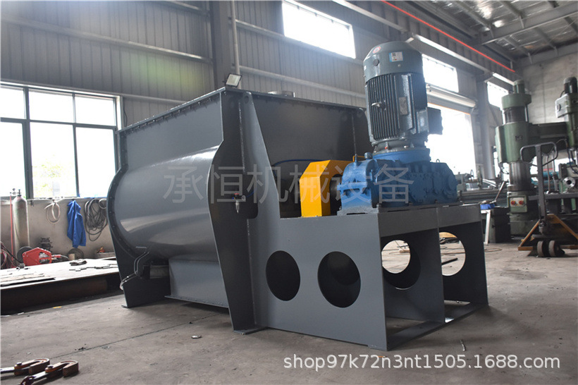 建材行业白乳胶搅拌机械 双轴桨叶无重力混合机