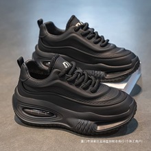 翔馨男鞋2025春季新款爆款韩版百搭网红厚底增高老爹休闲运动鞋潮