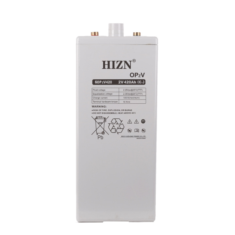 汇众电池 管式胶体电池OPZV 2V420AH光伏电池 电信基站深循环电池