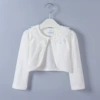 6009 lace white long sleeves