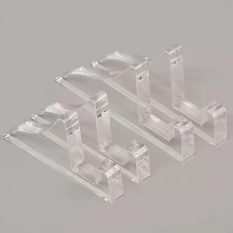 Acrylic photo frame, tubing, glass decorations, sample