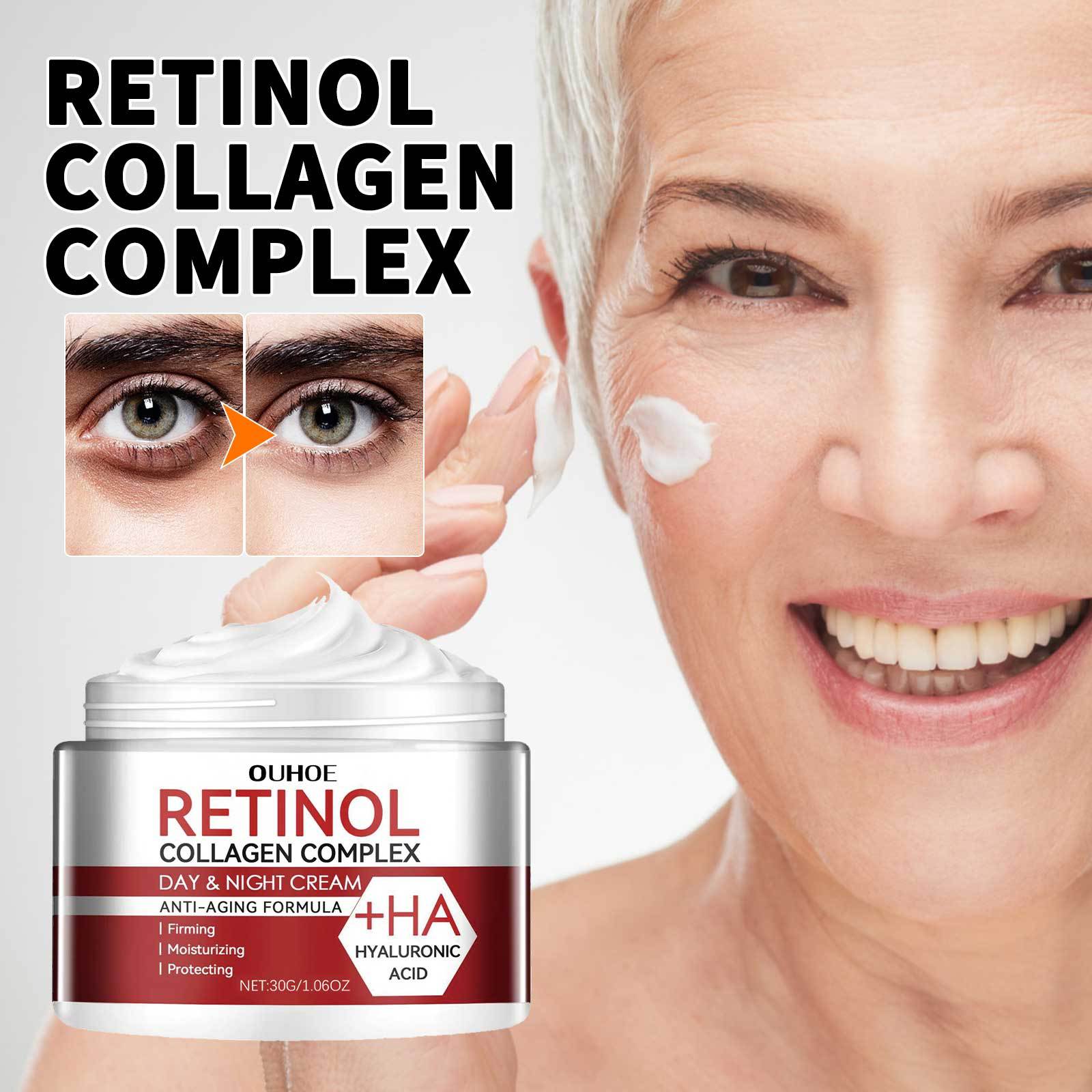 Cross-Border Hot-Selling Product Ouhoe Retinol Moisturizing Cream Gentle Facial Moisturizing and Skin Rejuvenating Care Cream