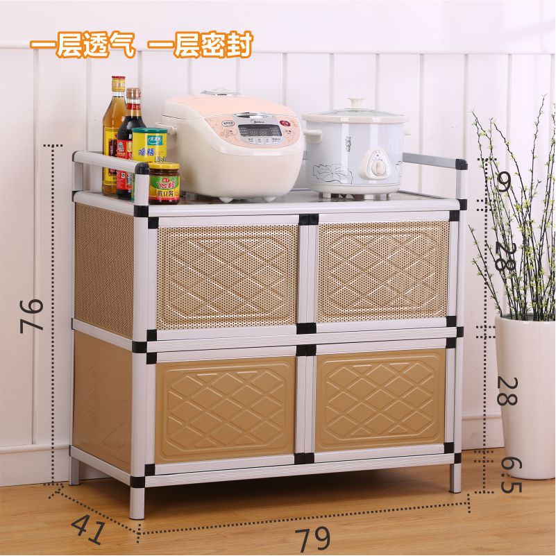 Fábrica de venta directa gabinete de platos gabinete de cocina doméstico simple gabinete armario de almacenamiento gabinete multifuncional