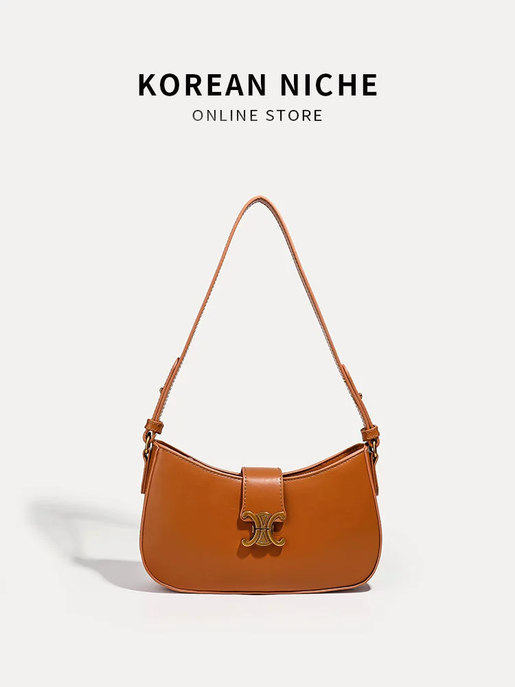 Underarm bag, capacious one-shoulder bag, shoulder bag, high-end
