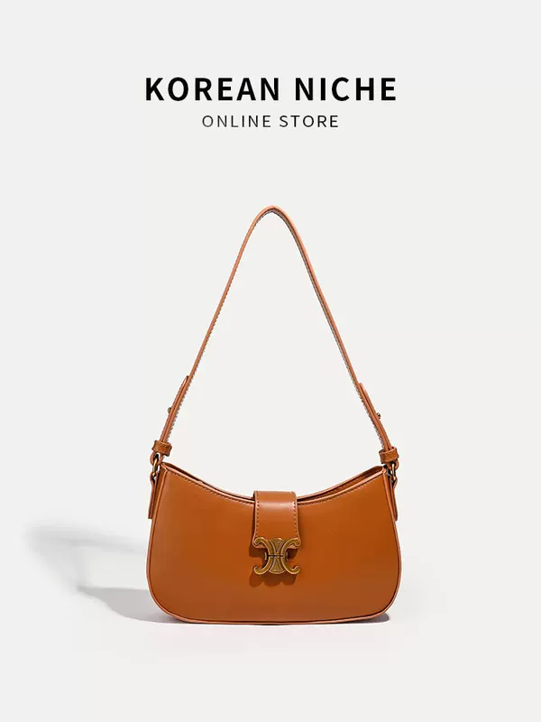 Underarm bag, capacious one-shoulder bag, shoulder bag, high-end
