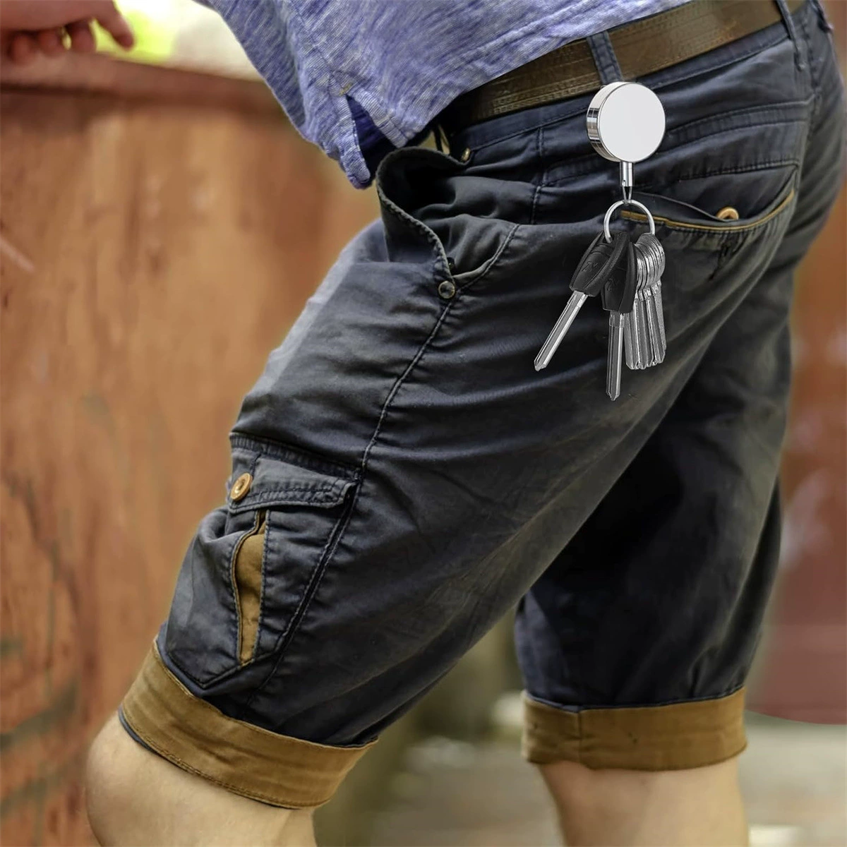 Anneaux ronds pour bijoux et accessoires de mode, fil métallique protecteur en acier, porte-clés, (Physiques)