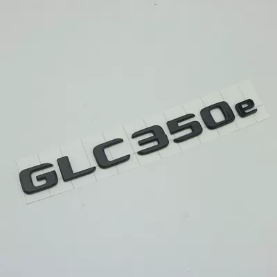 Car logo – emblem sticker - standard-glc350e-gloss-black