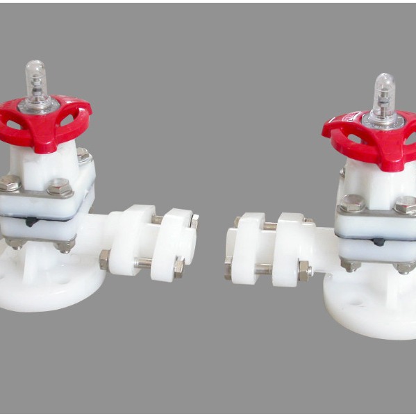 PVDF液面计考克 液位计考克 塑料液面计法兰连接