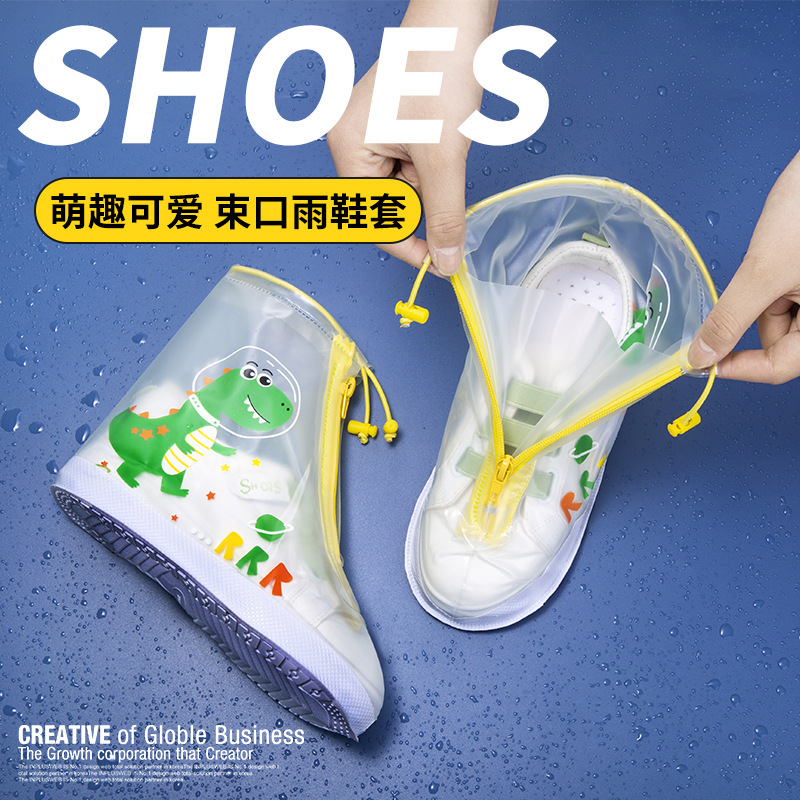 Children's Rain Boots Covers Non-Slip Rainproof Covers Students Summer Wear-Resistant Soles Boys and Girls Students Rain Boots Foot Covers Waterproof Shoe Covers Children's Rain Boots Covers Non-Slip Rainproof Covers Students Summer Wear-Resistant Soles Boys and Girls Students Rain Boots Foot Covers Waterproof Shoe Covers