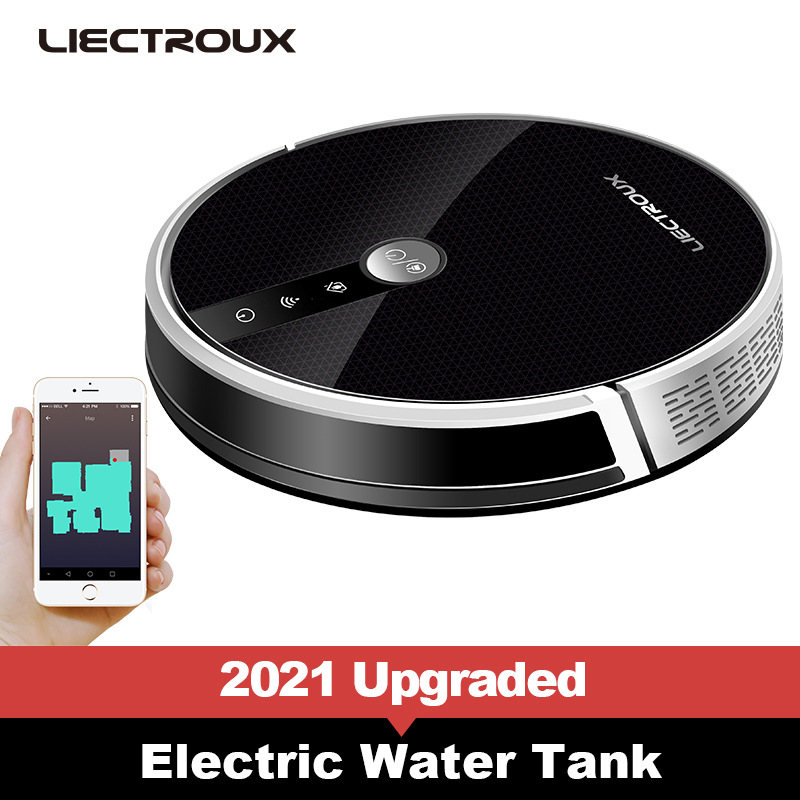 德国LIECTROUX莱尔克斯C30B扫地机器人地图导航电控水箱自动回充