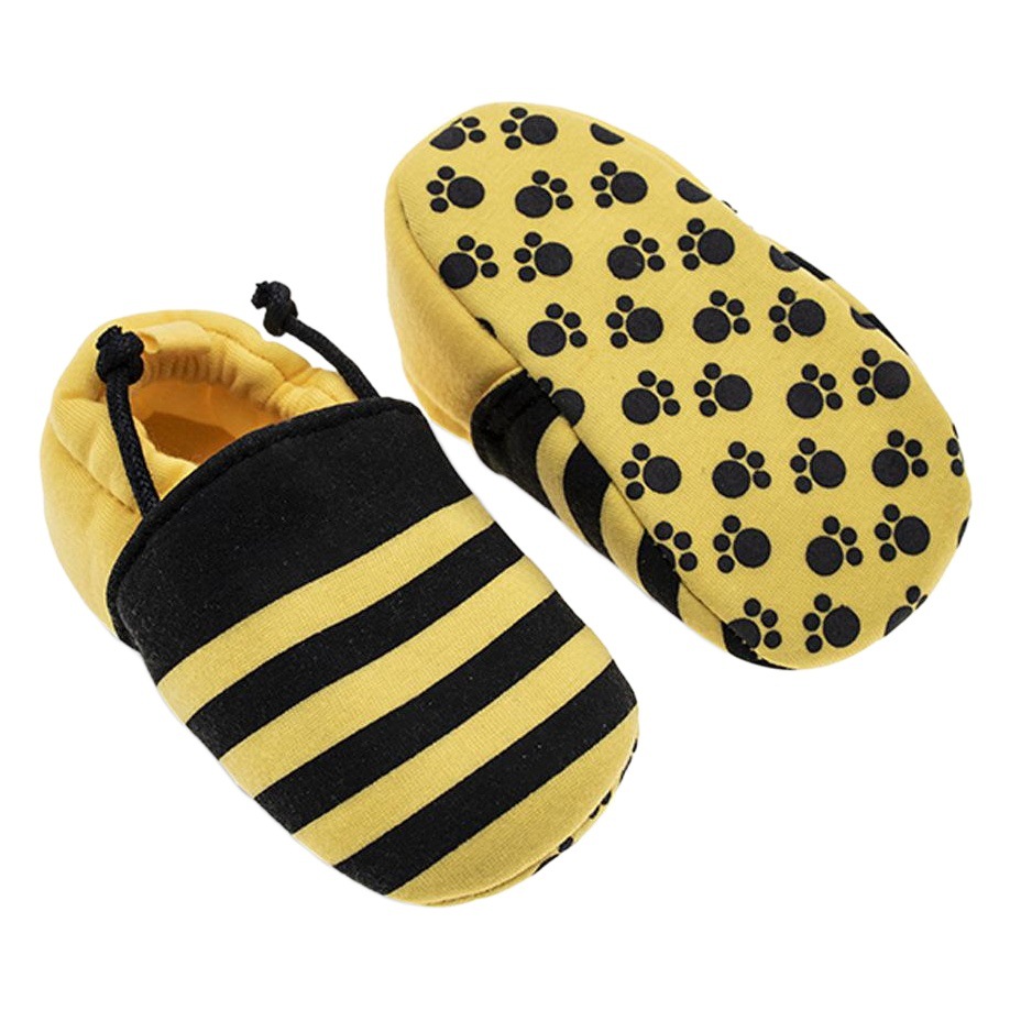Abeja de dibujos animados sin zapatos de gota zapatos de niño zapatos de bebé Amazon Venta caliente AliExpress generación entrega