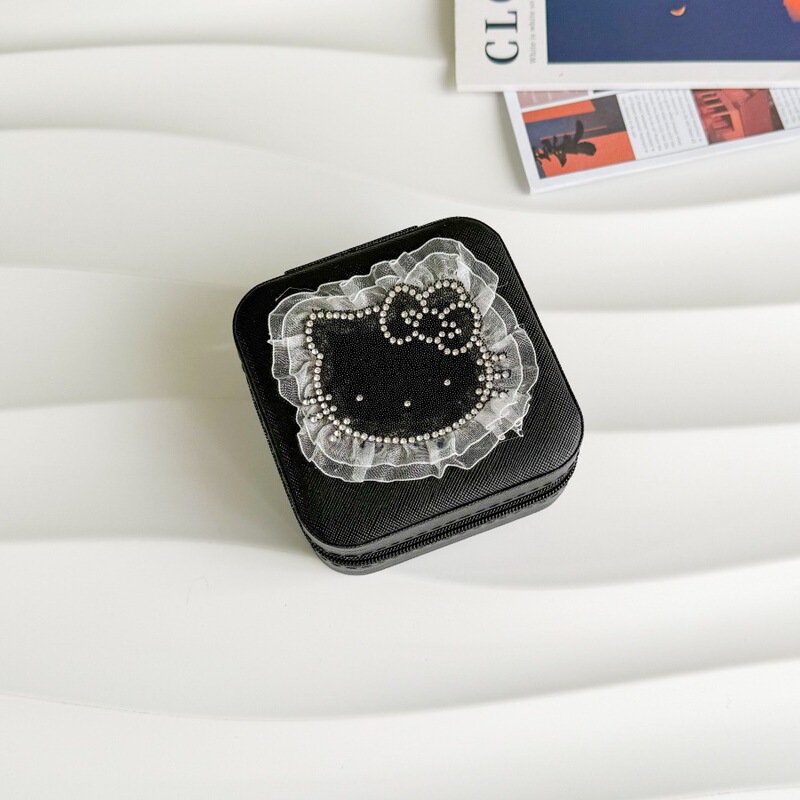 少女の心のベルベットの高級収納ケースのアクセサリーのデスクトップのアクセサリーの箱|undefined