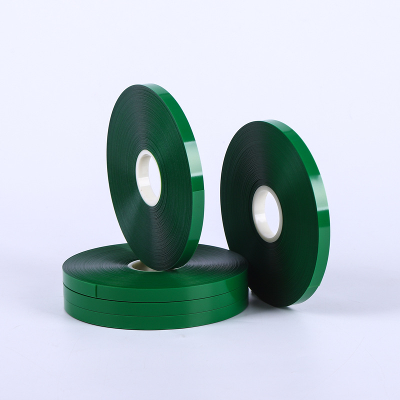 绿色OPP捆扎带束扎带opp膜带无胶捆扎带蔬菜扎带透明捆扎带