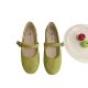 Happy Feeling 2025 New Style Shallow Mouth Round Toe Evening Breeze Gentle Red Mary Jane Shoes Ballet Shoes