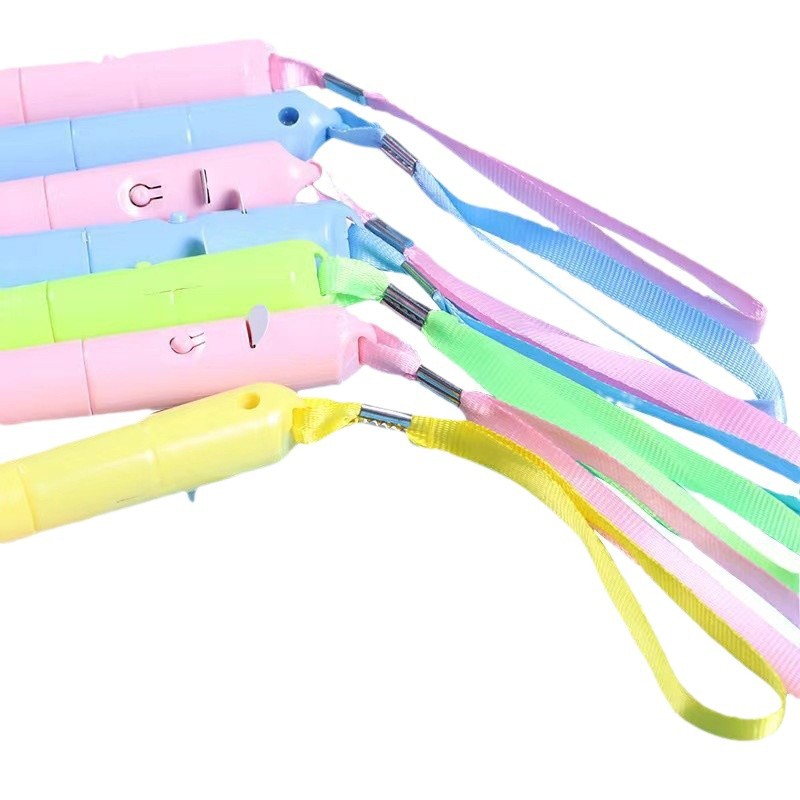 Led Flashing Fiber Optic Stick, Star and Moon Stick, Bubble Stick, Threaded Stick, Three-Function Luminous Fiber Optic Stick with Button Switch