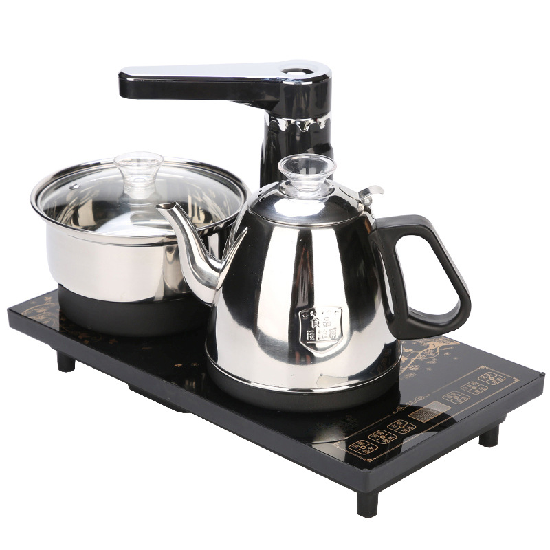 20*37cm 검정색 완전 자동 전기 차 스토브 전체 세트