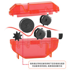 New bicycle chain washer cleaner set chain box mountain bike maintenance tool cleaning large brush