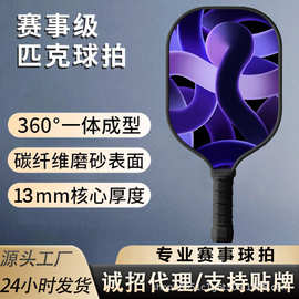 ZUOKU玻璃纤维匹克球拍网球训练玻图片可自选便携比赛型室外玻纤