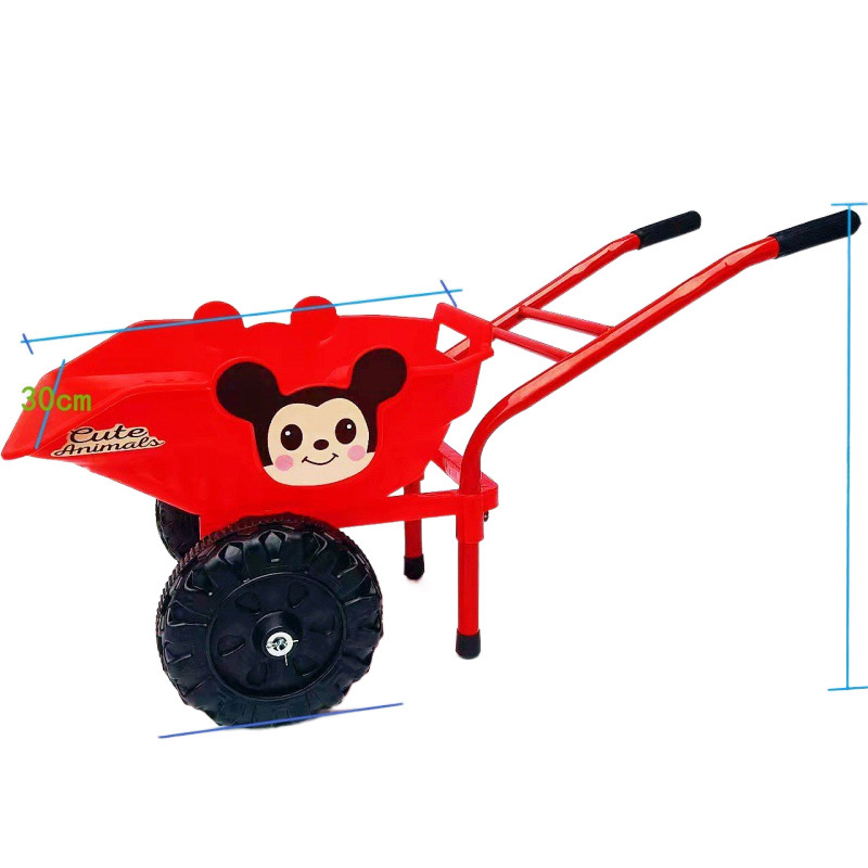 어린이 장난감 전체 세트 불도저 대형 해변 트롤리 2 륜  트롤리 2-6 세 초대형 L