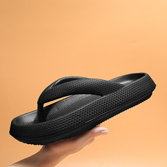 Summer thick-soled flip-flops for men to wear at home, non-slip slippers for summer, flip-flops for outdoor wear