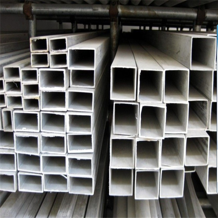 广东管材现货 不锈钢方管 304抛光拉丝不锈钢方通 加工