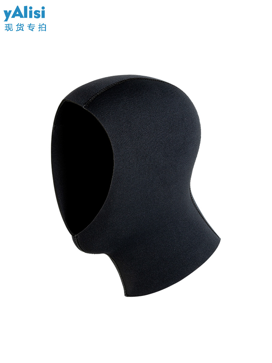 En stock capucha de buceo hombres 3 ~ 5mm snorkeling surf caliente protección auditiva cabeza protección solar gorra de natación a prueba de frío TAPA DE BUCEO mujeres