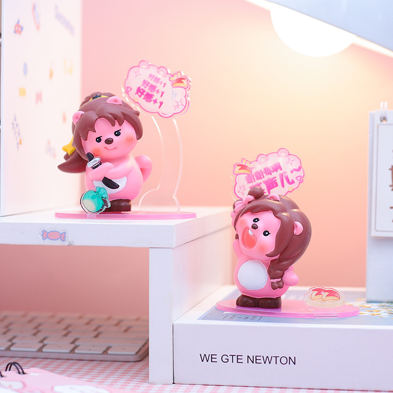 Tiktok Hot Sale Goodwill +1 Small Ornament Cute Ruby Girl Gift Desktop Decoration Factory Direct Sales Dropshipping Tiktok Hot Sale Goodwill +1 Small Ornament Cute Ruby Girl Gift Desktop Decoration Factory Direct Sales Dropshipping
