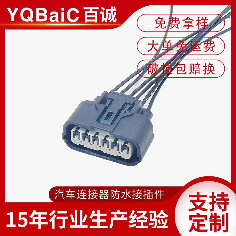 国产6189-1012适用9代雅阁思铂睿大灯/LED驱动插头DJ70610A-1-21