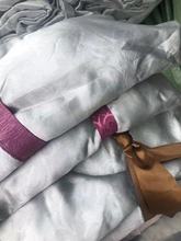 现代新款纯色混纺微瑕疵窗帘成品处理出租房客厅卧室遮阳隔热飘窗