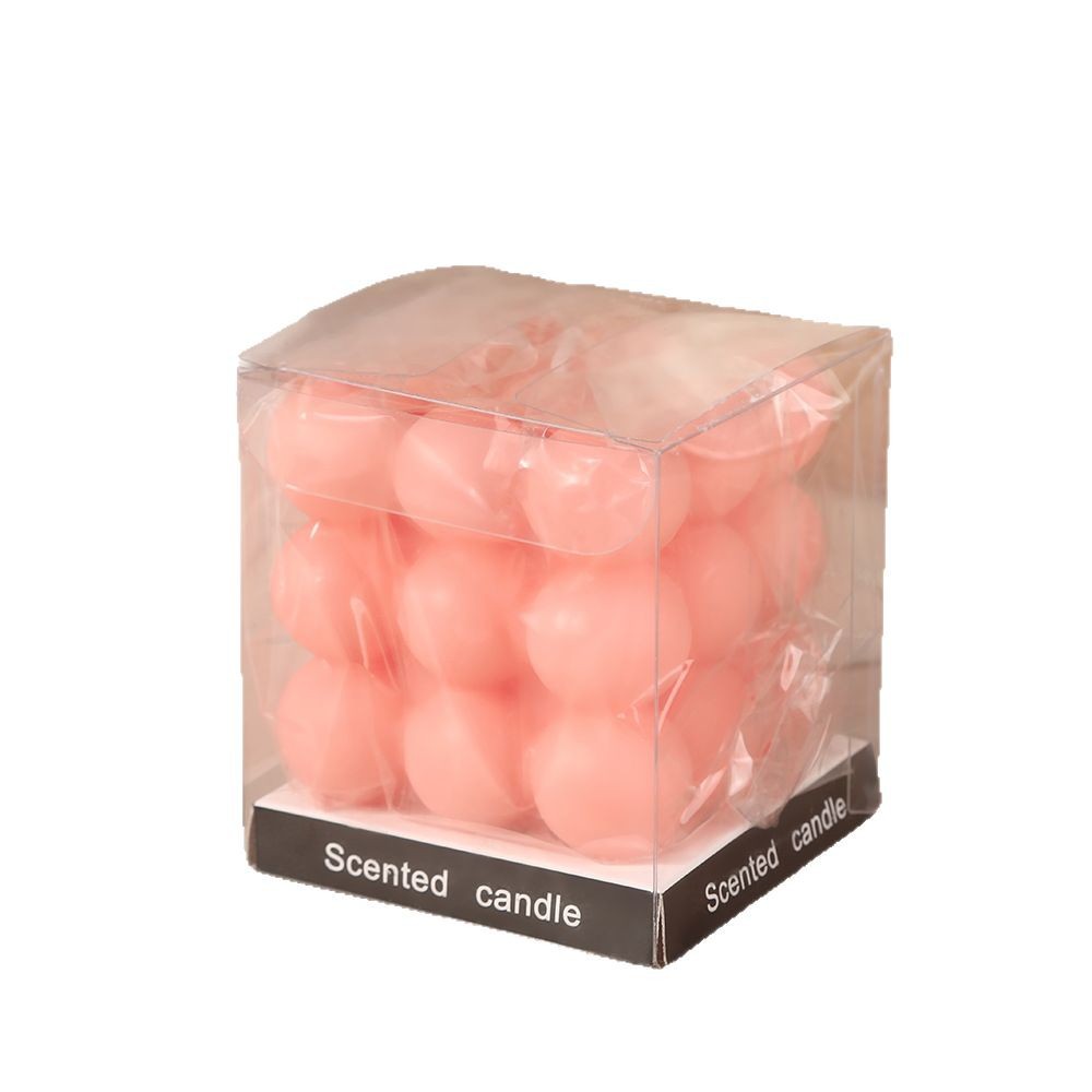 Modelado creativo colorido cubo de cigarrillos de incienso para el hogar dormitorio atmósfera sensación de fragancia adornos de cumpleaños regalos de mano brillante