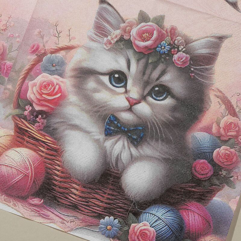Printed Napkins Cat Lover Amazon New Party Restaurant Decoration Disposable Animal Napkins Wholesale Printed Napkins Cat Lover Amazon New Party Restaurant Decoration Disposable Animal Napkins Wholesale