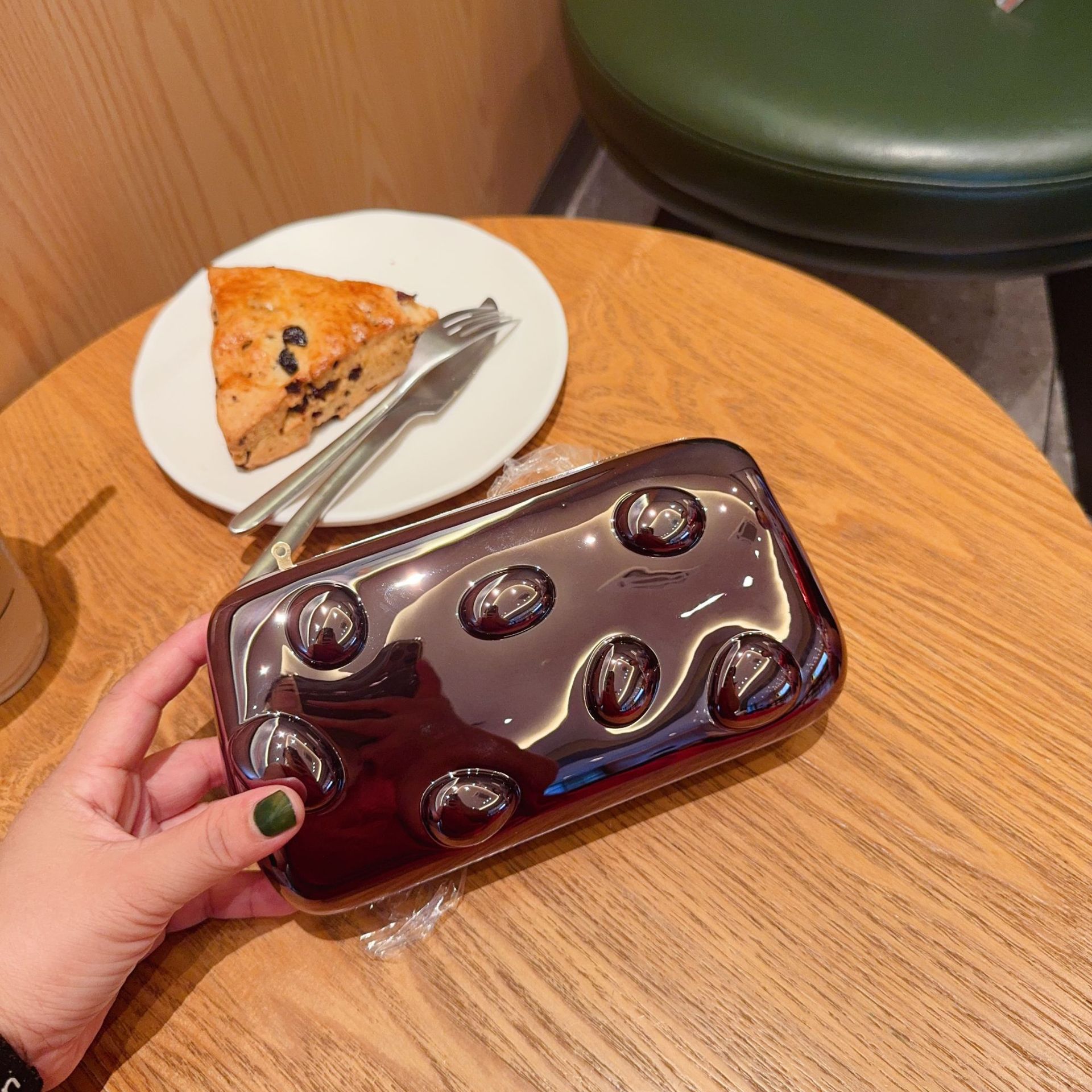 Personalidad transfronteriza lujosa bolsa de cena de damas elegante bolsa de cena de fiesta esquinilla bolsa de mano de alto nivel