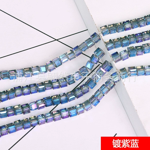 Purple blue plated