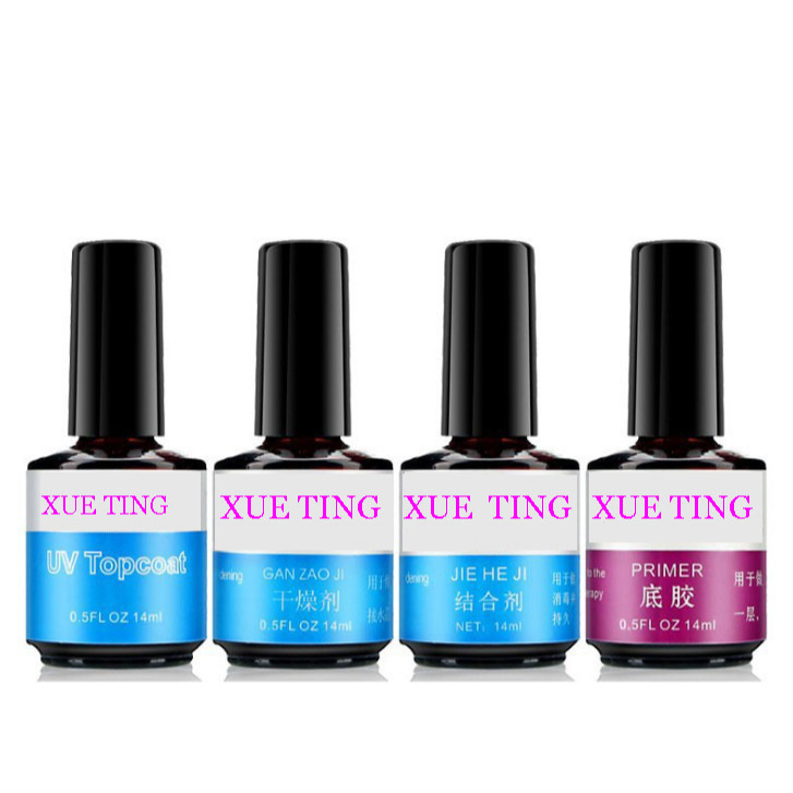Nail phototherapy glue scrub sealing primer suit super bright qq glue uv nail gel extension base nail polish