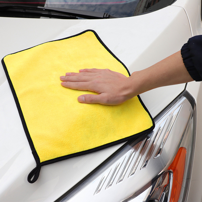 Double-sided thickened coral fleece microfiber towel car washing tools car cleaning supplies wholesale car washing towel Double-sided thickened coral fleece microfiber towel car washing tools car cleaning supplies wholesale car washing towel