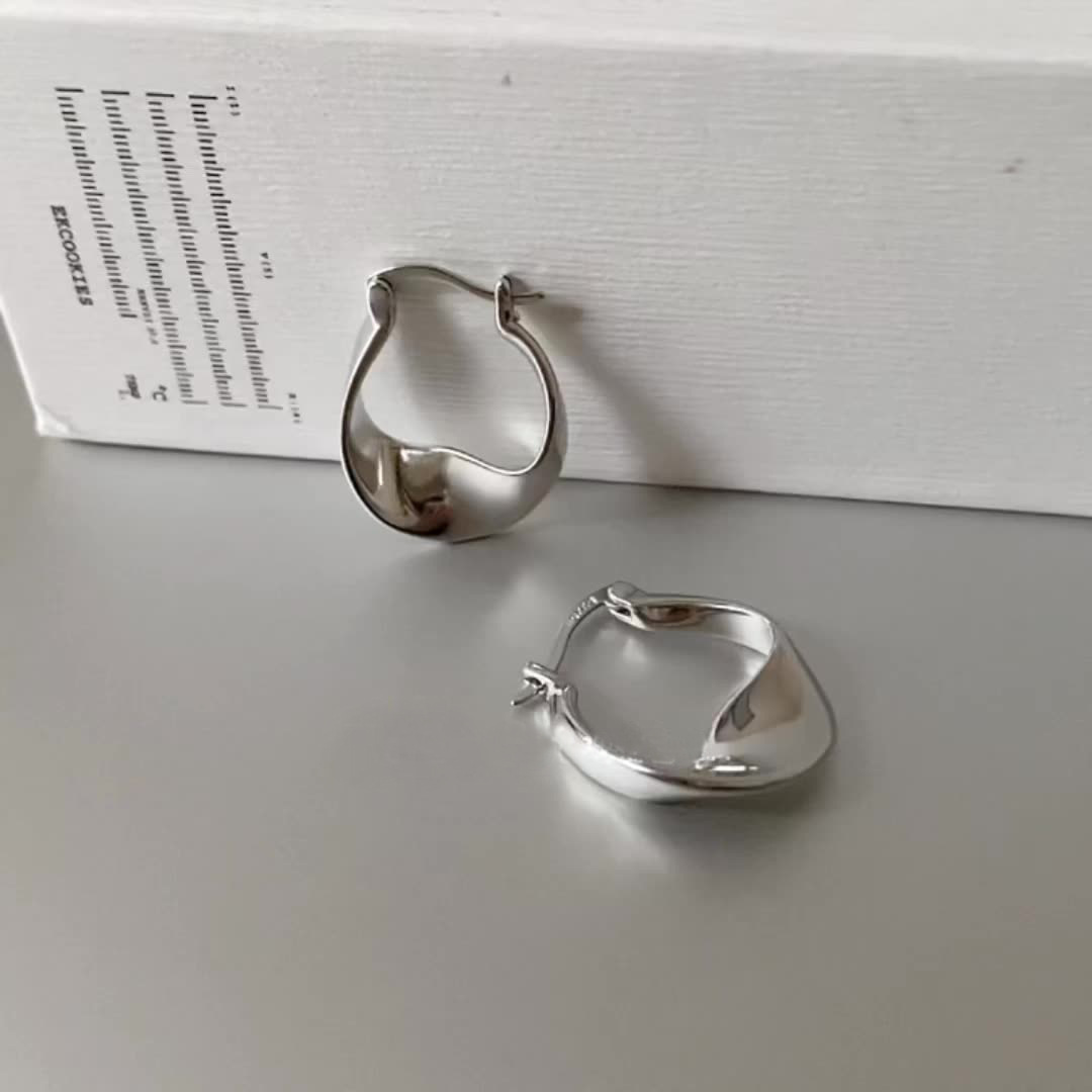 Elegant Geometric Copper Plating Earrings 1 Pair